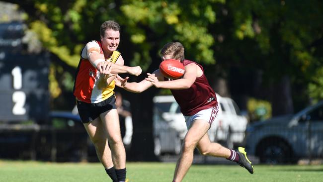 Tom Barry in action against Prince Alfred OC. Picture: Keryn Stevens