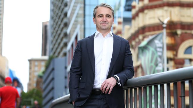 Commonwealth Bank CEO Matt Comyn is intensifying the bank’s focus on technology investment. Picture: Britta Campion