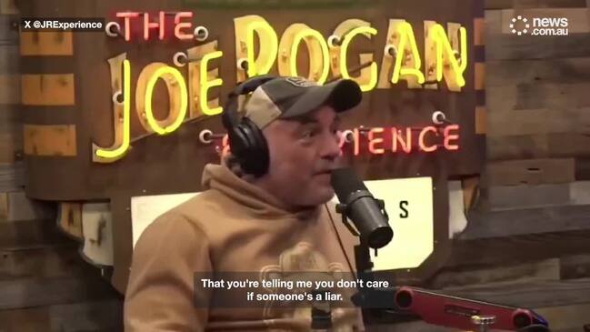 Rogan reveals moment he flipped on Kamala