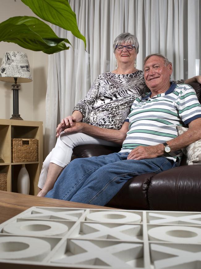 Lyn Brenton and her husband Peter sold their home of 45 years in Seaton to downsize.