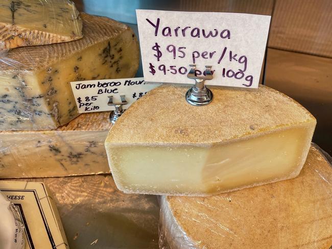 Pecora Dairy’s cheese selection. Picture: Jenifer Jagielski