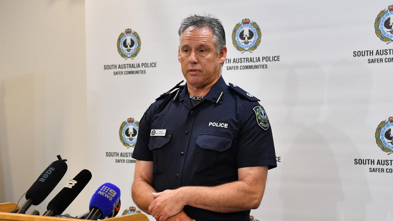 Detective Chief Inspector Mark McEachern said the injuries were ‘very significant’. Picture: NewsWire/ Keryn Stevens