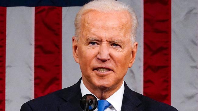 US president Joe Biden is yet to commit to waivers. Picture: AFP