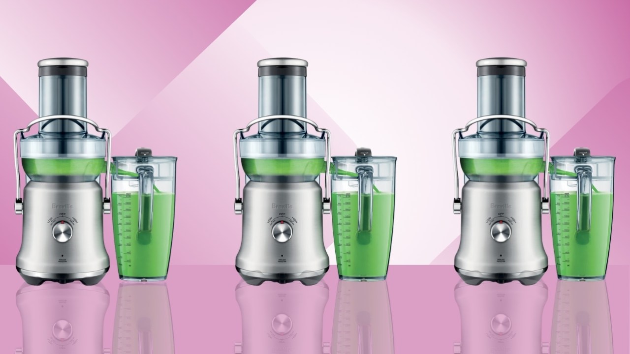 The Breville juicer is our expert's top juicer pick.