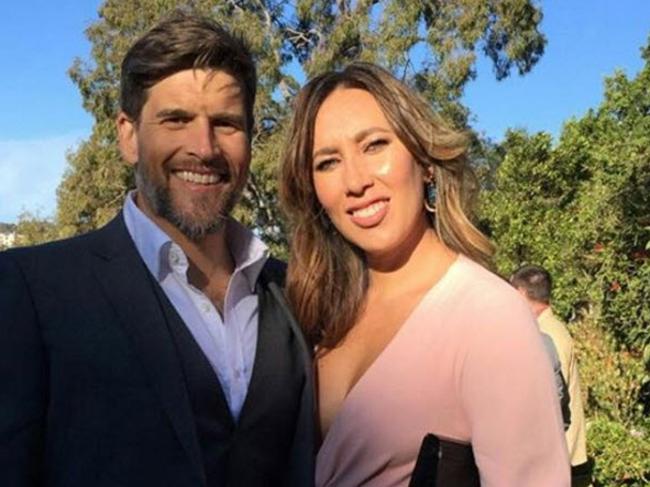 Home made: The couple ditched their wedding planner and gave the event a more personal feel.
