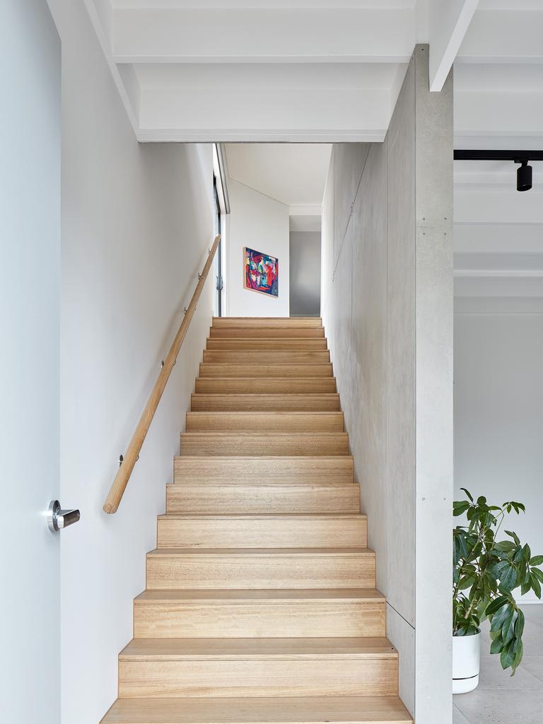 Timber staircase. Photo: Jack Lovel.