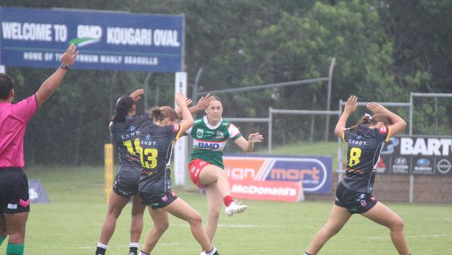 Harvey Norman under-17s rugby league action between the Wynnum Manly Seagulls and Tweed Seagulls. Saturday, February 10, 2024.