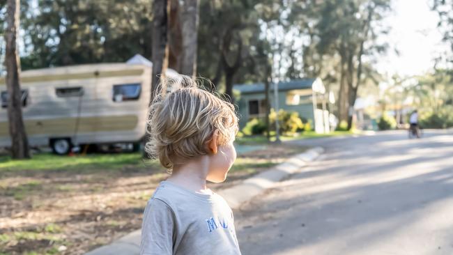 Cairns District Court heard the couple lived in a caravan park with the victim, 7, and her younger sibling. Between them they have eight children - all are in care, and the girl is now subject of long term guardianship. Picture: Supplied