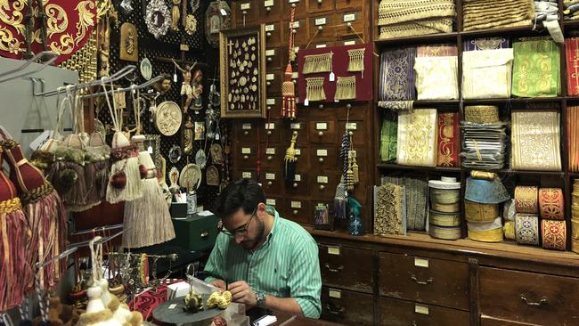 A church accessories shop in Seville. Picture: Christine McCabe