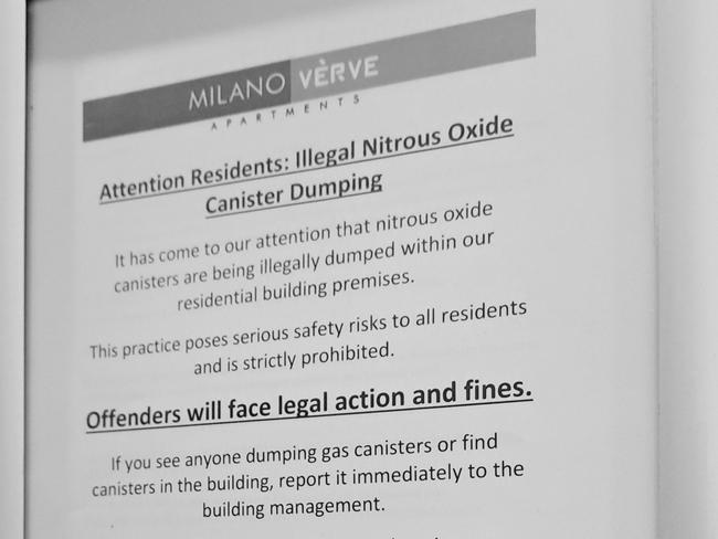 The Milano Verve's anti-nang policy.