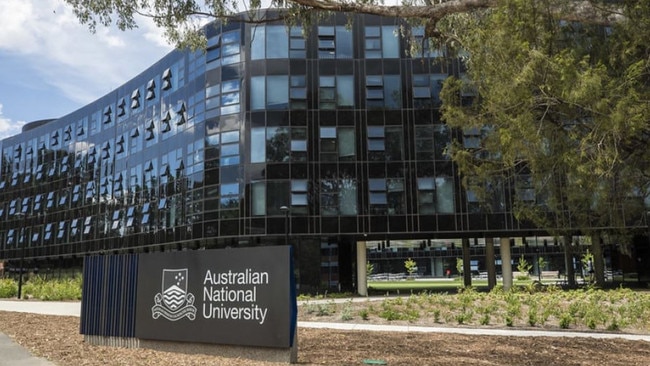 Australian National University has the lowest staff to student ratio. Picture: Supplied