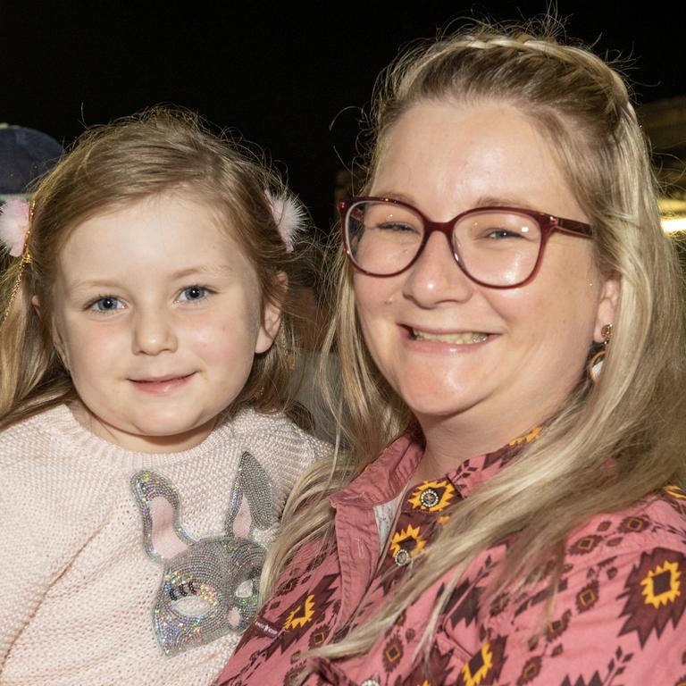 Eloise Sturgiss and Justine Sturgiss at Gargett Rodeo Saturday 3 June 2023 Picture: Michaela Harlow
