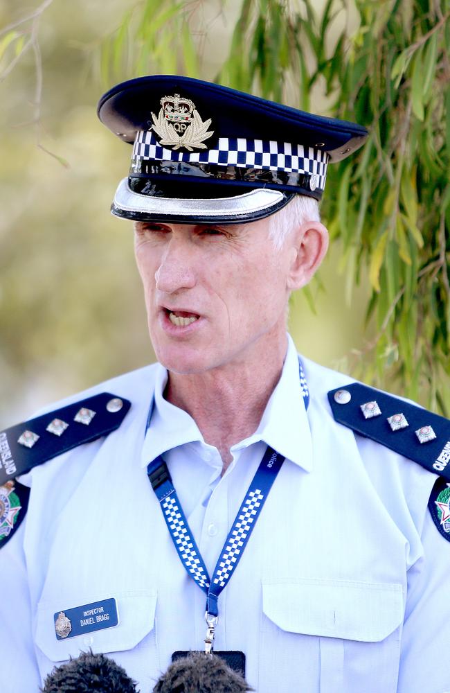 Commissioner Officers’ Union president Inspector Dan Bragg. Picture: Mark Cranitch.