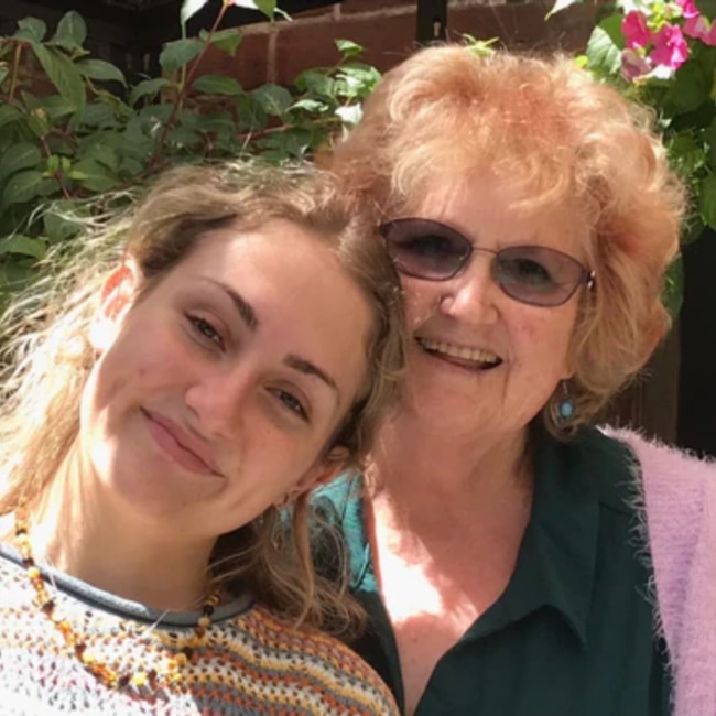 Remi Waters and her granddaughter Emma. Picture: Supplied