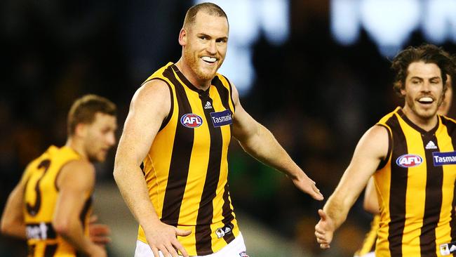 Jarryd Roughead says he is happy with his contributions and will play on in 2019. Picture: Getty Images