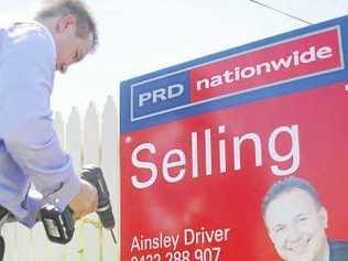 PRD nationwide principal Ainsley Driver prepares for the continuing good growth of the Bundaberg housing market. . Picture: NAOMI HOCKINS