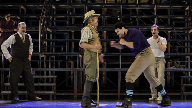 A scene from Death of a Salesman at Her Majesty's Theatre, Melbourne. Picture: Jeff Busby