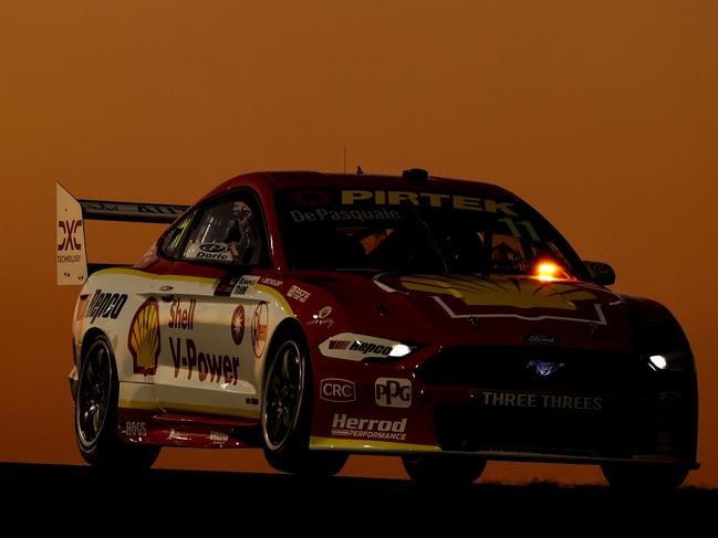 SYDNEY, AUSTRALIA - OCTOBER 29: Anton De Pasquale drives the #11 Shell V-Power Racing Ford Mustang during practice ahead of the Sydney SuperNight which is part of the 2021 Supercars Championship, at Sydney Motorsport Park, on October 29, 2021 in Sydney, Australia. (Photo by Brendon Thorne/Getty Images)