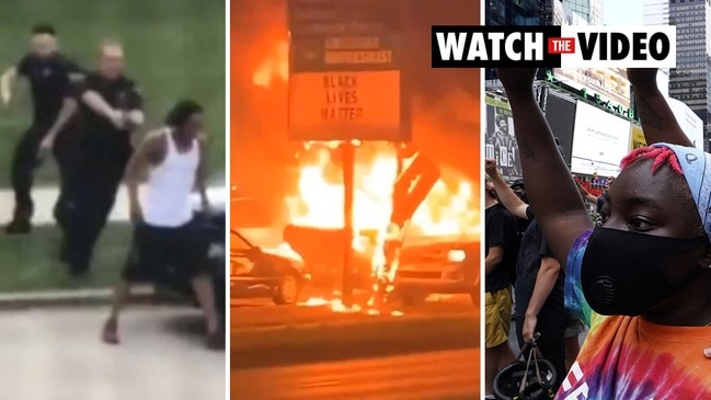 Wisconsin protests: Riots erupt after US police shoot black man seven times