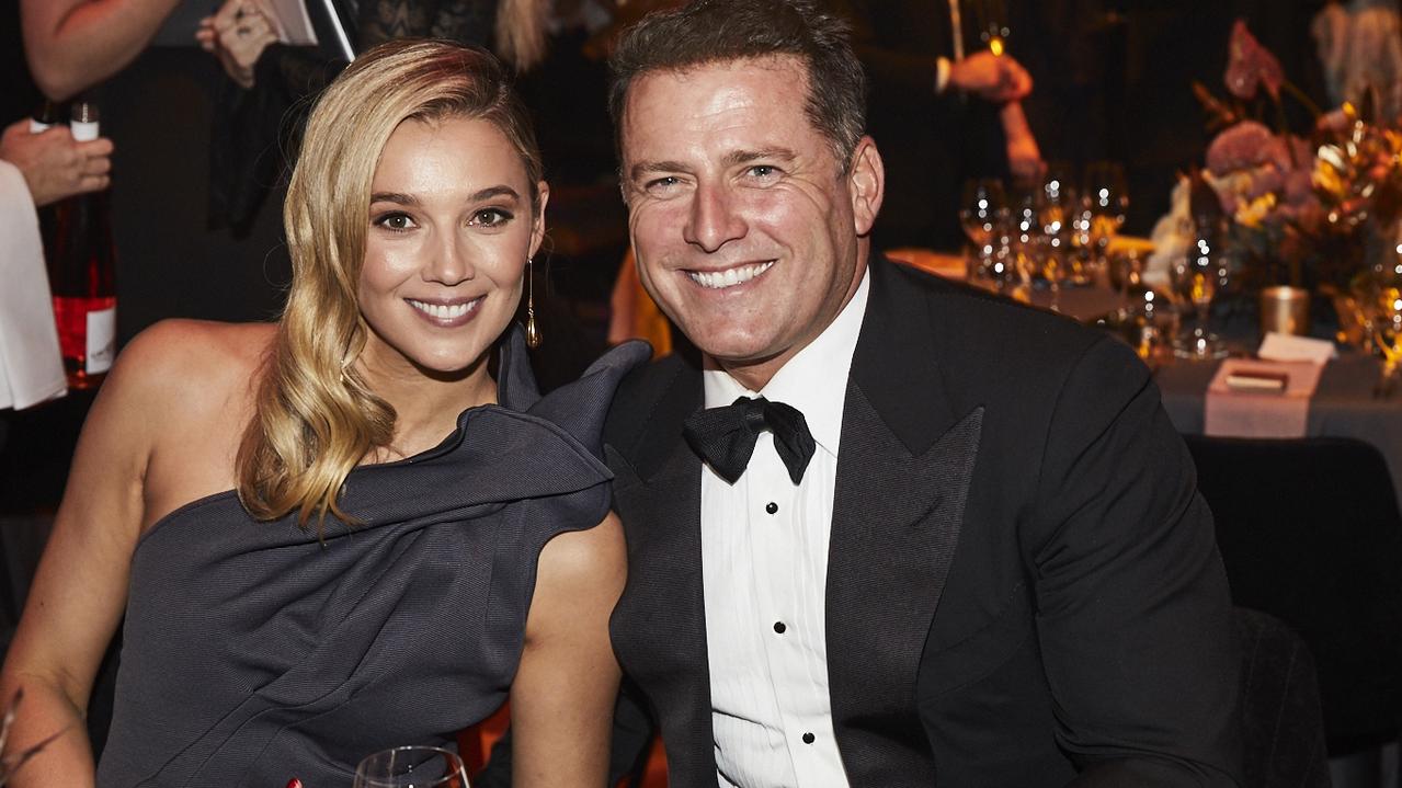 Karl Stefanovic and his wife Jasmine.