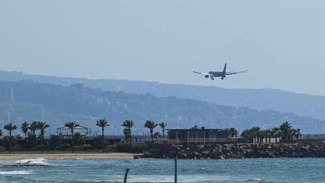 The government has confirmed two Qantas flights will fly passengers from Cyrpus to Sydney. Picture: Joseph Eid/ AFP