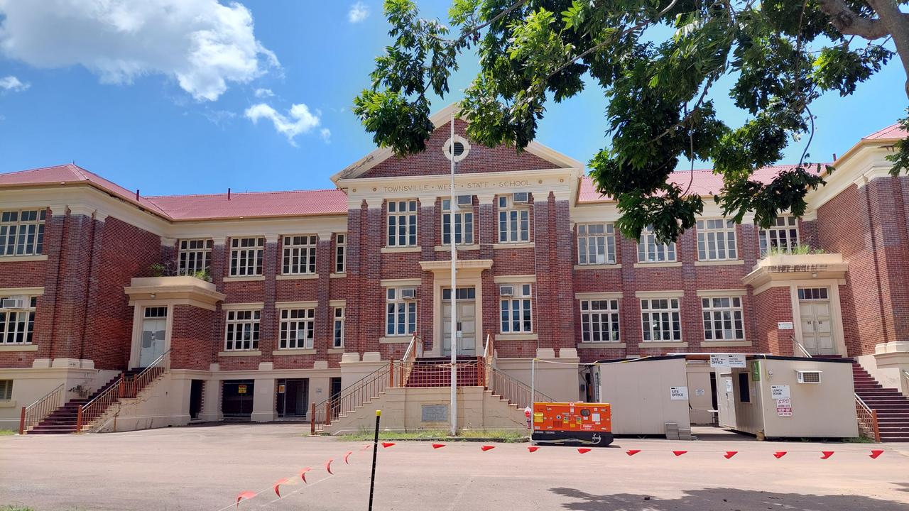 The heritage-listed Townsville West State School building was constructed between 1921 and 1939. Picture: Leighton Smith
