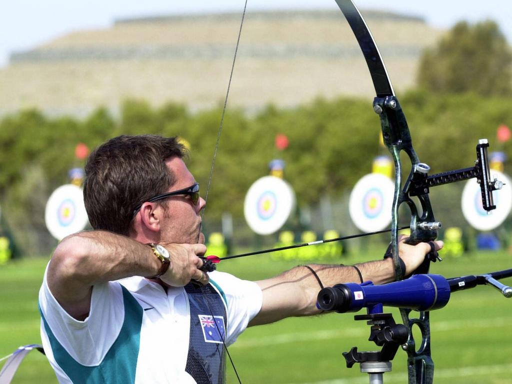 Simon Fairweather is the only Australian archer to win Olympic gold, but where he won that famous medal is now under threat. Picture: Supplied