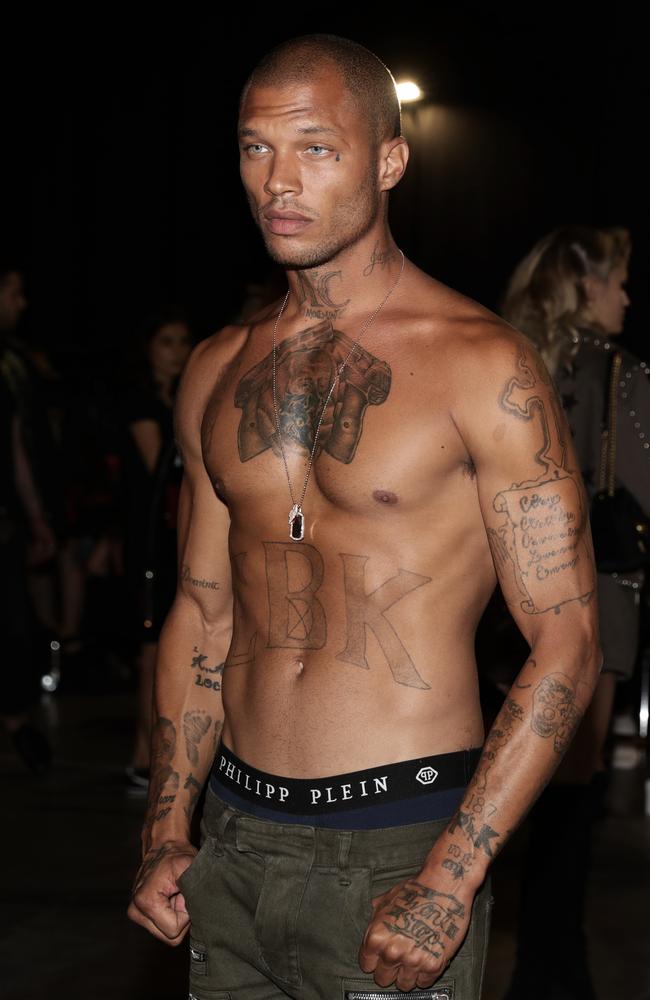 Meeks during Milan Men’s Fashion Week. Picture: Getty