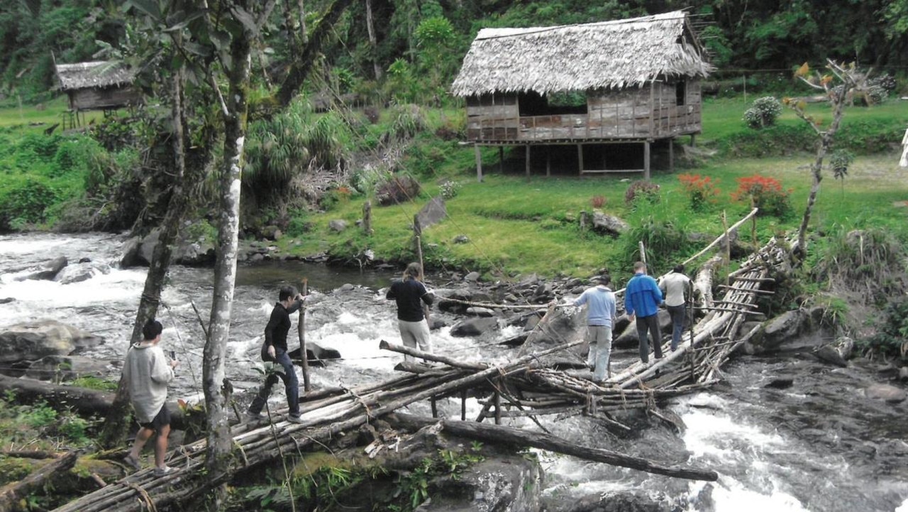 The total track runs over 96km through the Owen Stanley Range and is generally completed in four to 12 days.