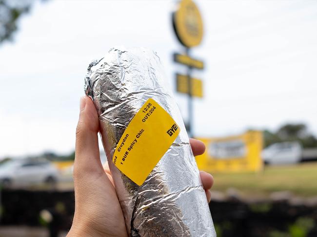 Burritos will be just $10 on May 5. Picture: Guzman y Gomez