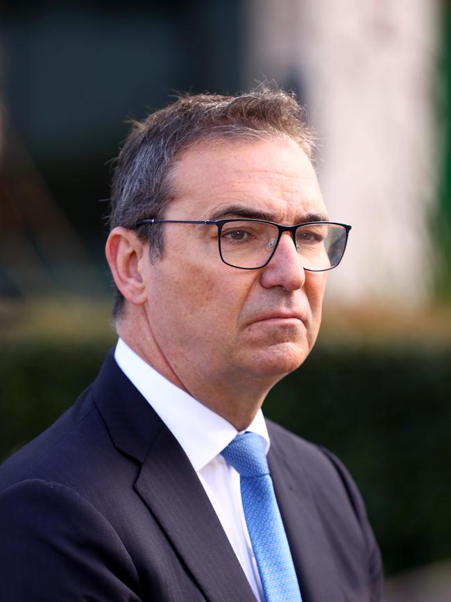 SA Premier Steven Marshall. Picture: Kelly Barnes/NCA NewsWire