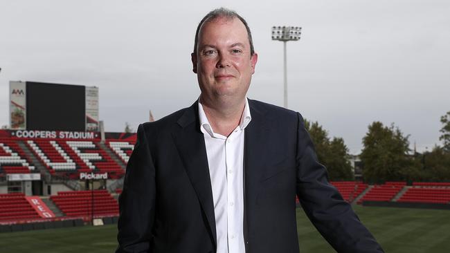 Former Adelaide United chairman Piet van Der Pol. Picture: Sarah Reed