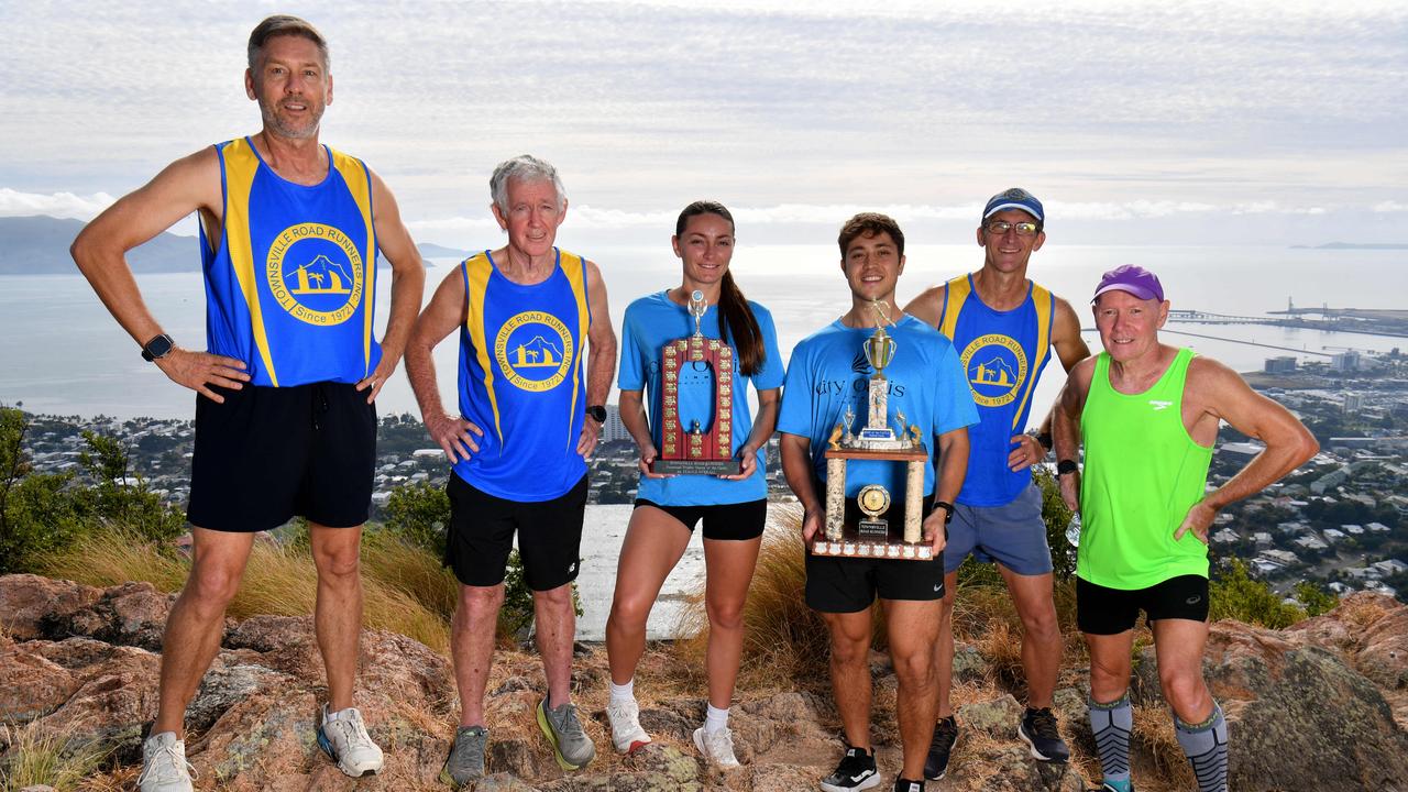 Brendan Carter, Dave Wharton, Augustine Huchin, Martin Zavala, Marcel Zevenberg and Charlie Goldsmith are set for upcoming the King and Queen of Castle Hill race. Picture: Evan Morgan.