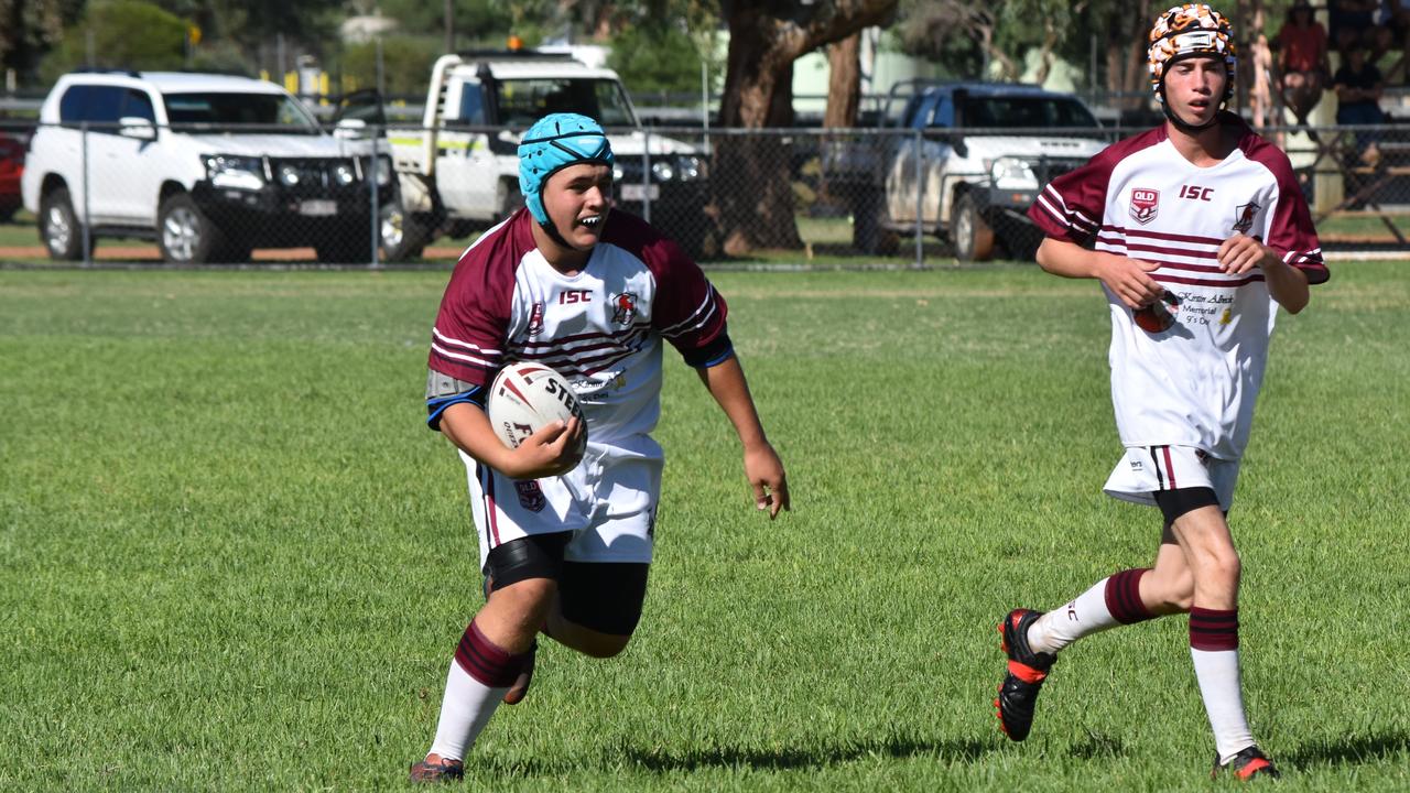 Wallumbilla-Surat Redbulls v Redcliffe Dolphins U16. Adrian Vowles Cup 2020.