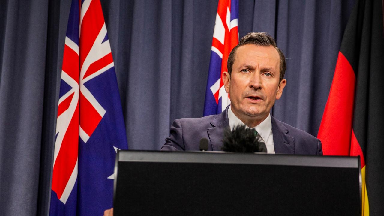 Mark McGowan said a lot of misinformation has been spread about PPE stocks. Picture: NCA NewsWire/Tony McDonough