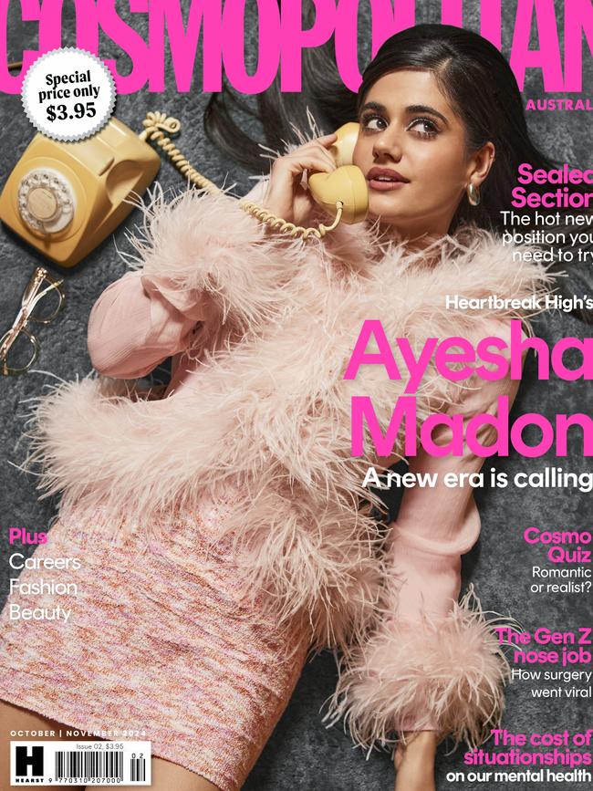 Ayesha Madon’s cover shot. Picture: Supplied by Cosmos