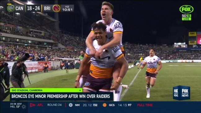 NRL 2023 – Raiders v Broncos – GIO Stadium Canberra