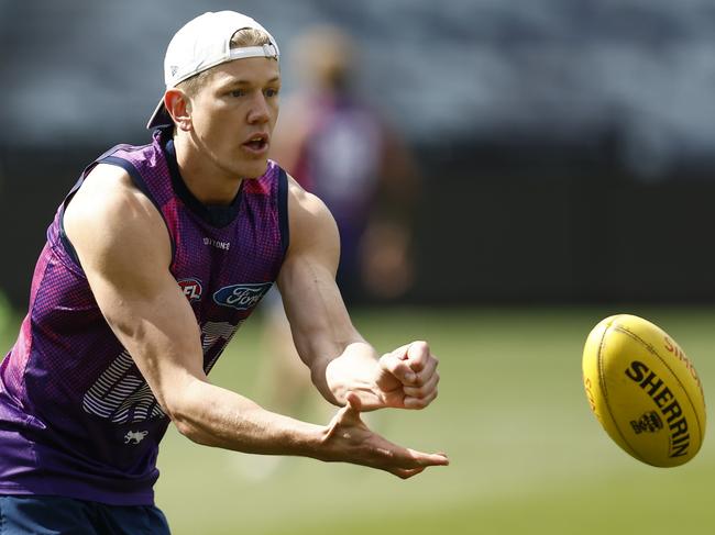 Rhys Stanley was dumped from the team before the 2019 qualifying final. Picture: Darrian Traynor/Getty