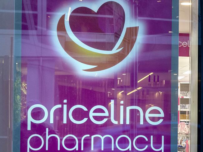 MELBOURNE, AUSTRALIA - NewsWire Photos JULY 12, 2021: A Priceline store in William St Melbourne. Picture: NCA NewsWire / David Geraghty