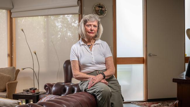 Christine Annett at her home in Highton. Picture: Brad Fleet