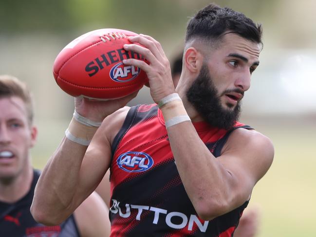 Saad El-Hawli is pushing for a spot in Essendon’s best 23. Picture: David Crosling