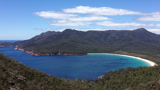 Wineglass Bay in Tasmania. Picture: Rodney Chester 