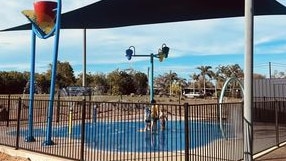 The new splash pool at Dundee Beach Tavern