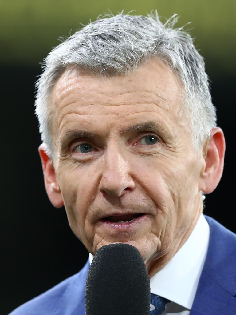 Bruce McAvaney. (Photo by Robert Cianflone/Getty Images)