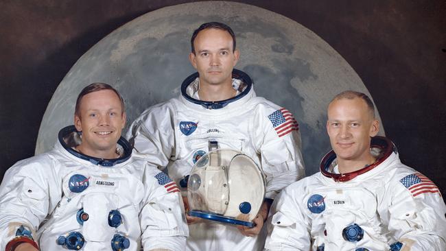 The crew of the Apollo 11. Picture: NASA