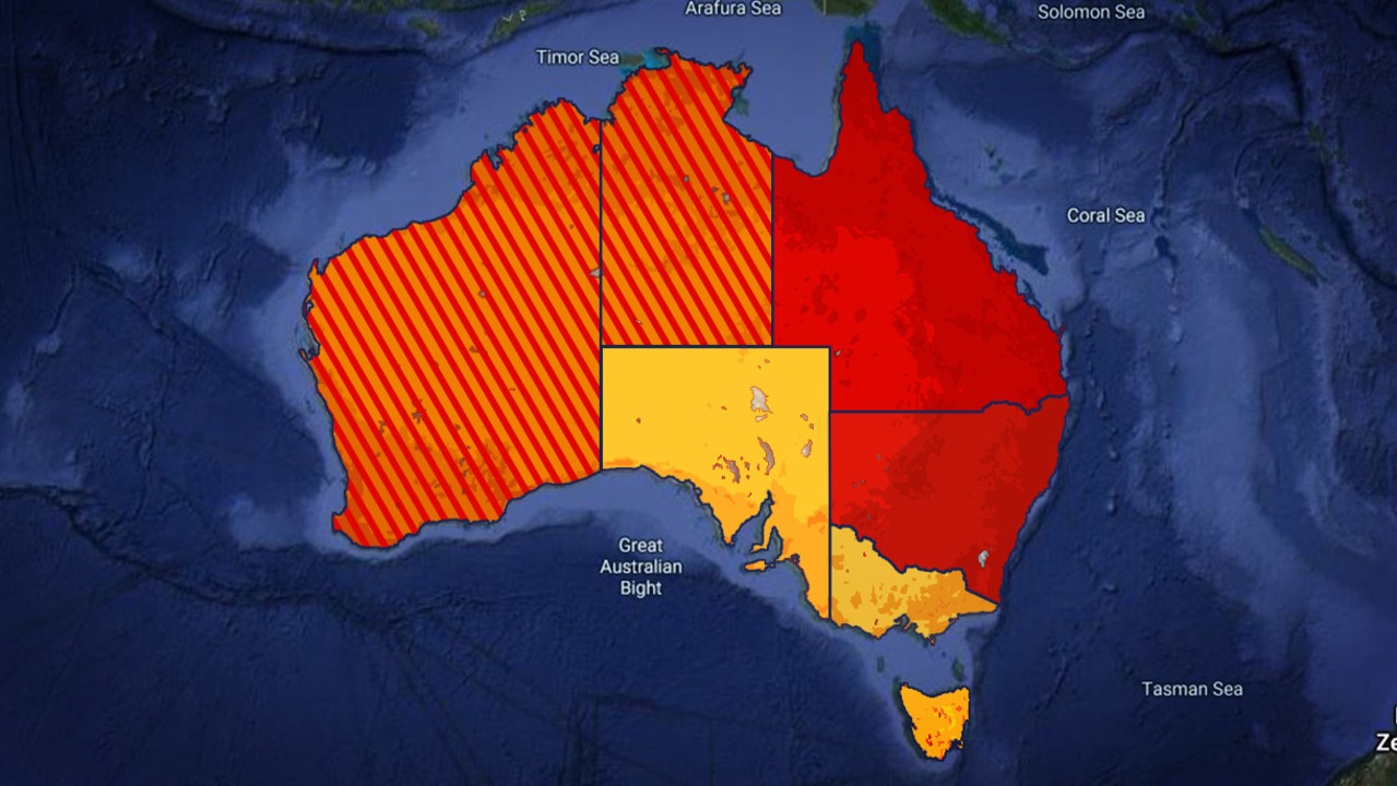 Australia has been hit by lockdowns in recent days. NSW and Queensland still have lockdowns in place.