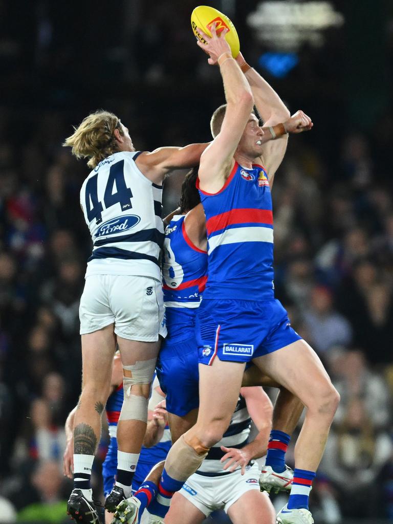 Tim English produced one of the great individual performances of the season on Saturday night. Picture: Quinn Rooney/Getty Images