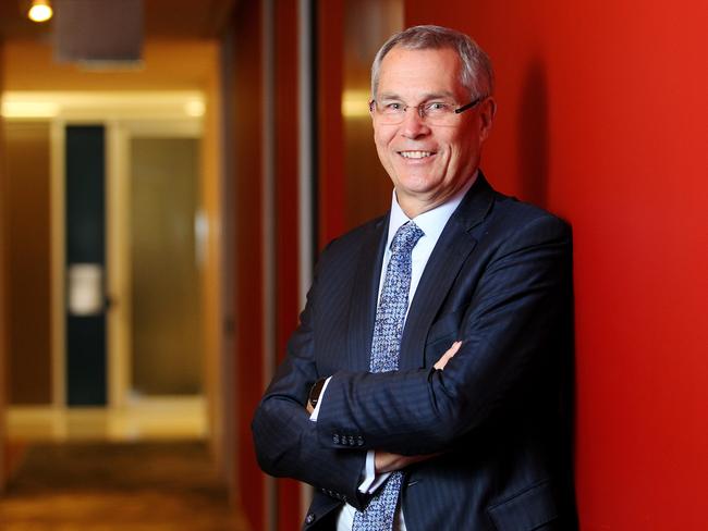 5/06/2017: Brian Salter, head of the AMP in-house legal department, has been appointed chair of the GC100 - the industry association of the nation's top in-house legal departments. Photographed in Sydney on Monday. Hollie Adams/The Australian