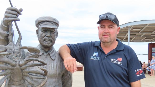 Port MacDonnell Professional Fishermen's Association President Mark Carrison. Picture: Arj Ganesan