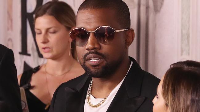 NEW YORK, NY - SEPTEMBER 07:  Kanye West attends the Ralph Lauren fashion show during New York Fashion Week at Bethesda Terrace on September 7, 2018 in New York City.  (Photo by Rob Kim/Getty Images)